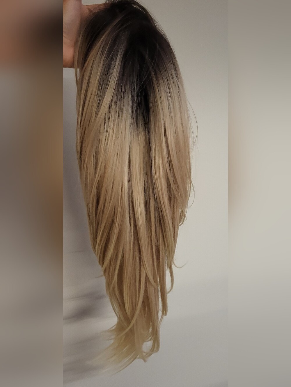 Estelle Rooted Blonde Monofilament Wig